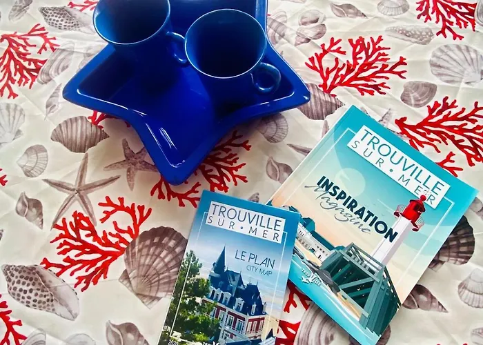 Cosy, Vrai Lit 140, Wifi, Centre Trouville-sur-mer, Gare 200 M, Parking Option Apartament Trouville-sur-Mer