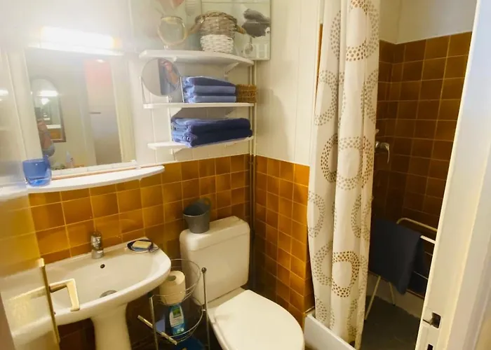 Apartament Cosy, Vrai Lit 140, Wifi, Centre Trouville-sur-mer, Gare 200 M, Parking Option *